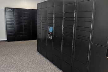 24-Hour package lockers